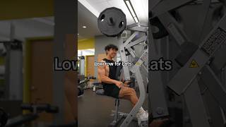 High row vs Low Row for Lats #backworkout #back