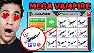 EN İYİ PETMega Vampire Dragon PetBedava Nasıl Alınır?Duygusal Videolar (Roblox Adopt Me)