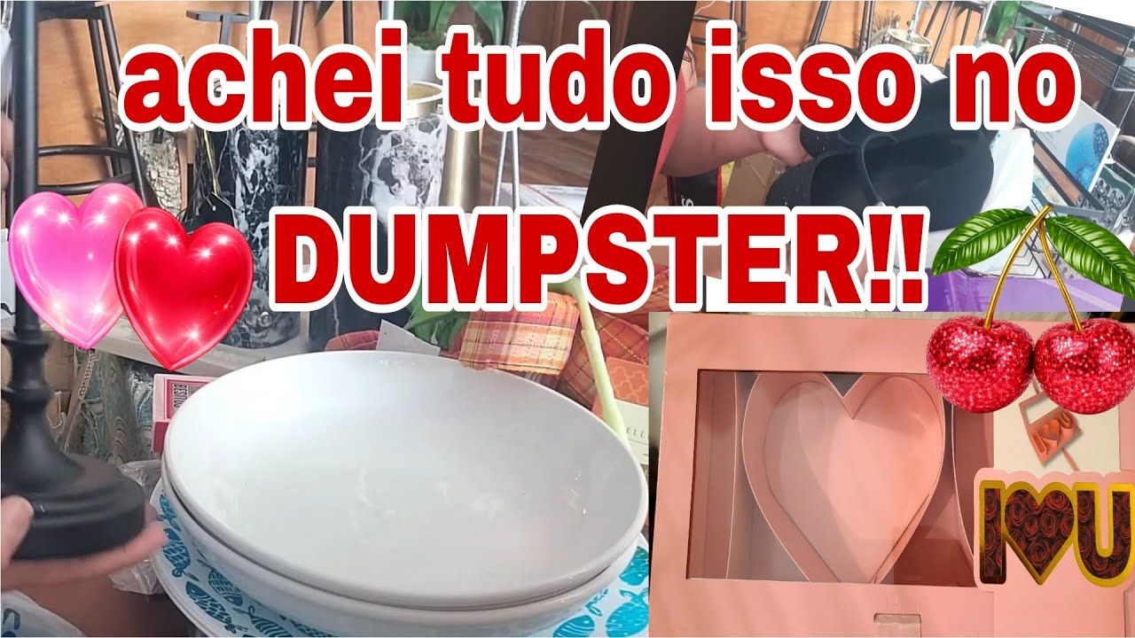 O DUMPSTER sempre me dando coisas boas!Roupas,coisas para casa e muito mais!!