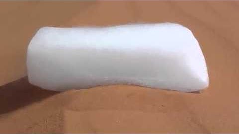 Dry Ice Skates Over Mars