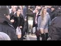 Victoria s Secret Angel Kendall Jenner, Gigi Hadid and more arriving at the Grand Palais in Paris