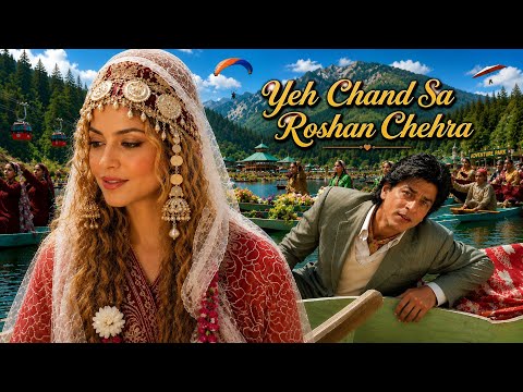 Yeh Chand Sa Roshan Chehra | kashmir Ki Kali | Mohammed Rafi | Sharmil tagore, Shammi Kapoor