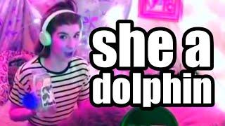 Twitch fails (she's a dolphin)