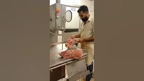 Zabiha Halal - Qurbani Meat Cutting for Distribution