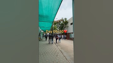 Day 06/30 ✅❤️ challenge of coming college daily 😁#ahmedabad #minivlog #silveroakuniversity #trand