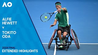 Alfie Hewett v Tokito Oda Extended Highlights | Australian Open 2024 Final