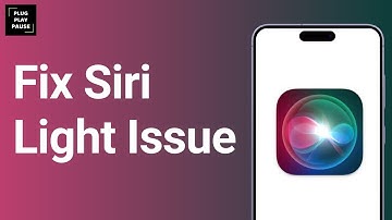 How to fix iPhone border lights not working with Siri ?