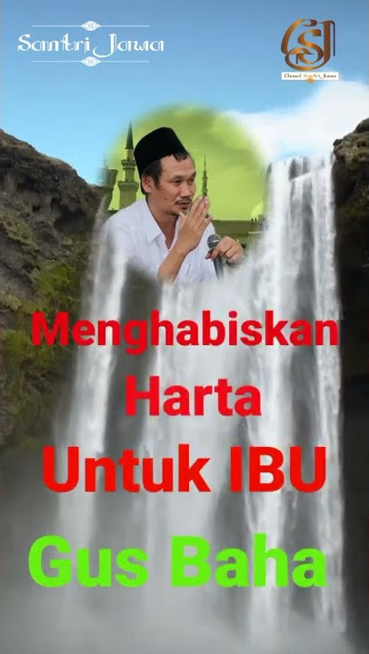 Menghabiskan harta untuk Ibu || Ngaji 1 menit Gus Baha #shorts
