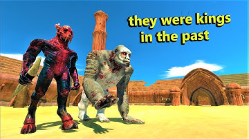 Kozarog the demon and old goro vs random team same price animal revolt battle simulator