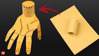 Wednesday Thing Creation Tutorial from Cardboard