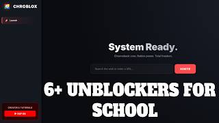 6  NEW Rare Unblockers Links | Unblocked Websites for School Chromebook (2026 new)