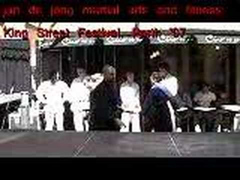 jan de jong martial arts and fitness demo