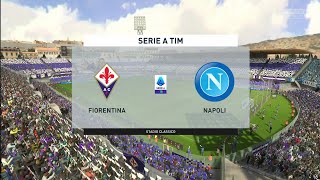 FIFA 22: Fiorentina vs Napoli - Serie A - Full Match