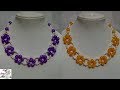 #90 How to Make Pearl  Beaded Necklace || Diy || Jewellery Making