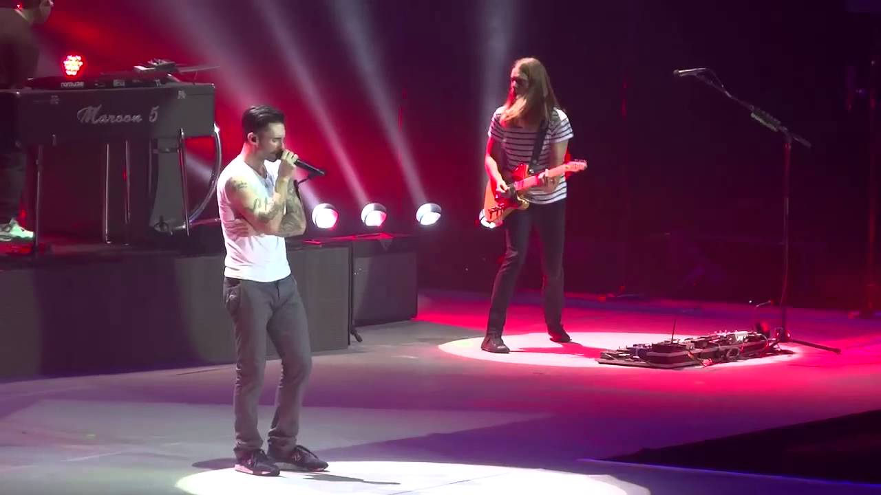 Maroon 5 (2014) - Misery Live at The O2 Arena London - YouTube