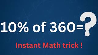 10% Of 360 Five Percent Of 360