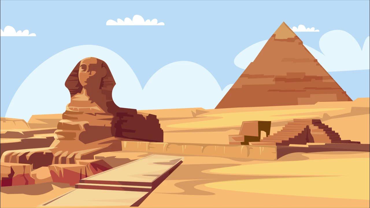 Egypt Sphinx вектор