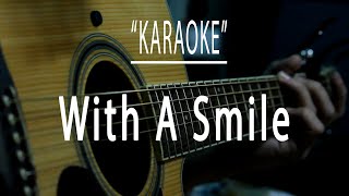 With a smile (Eraserheads) Acoustic karaoke