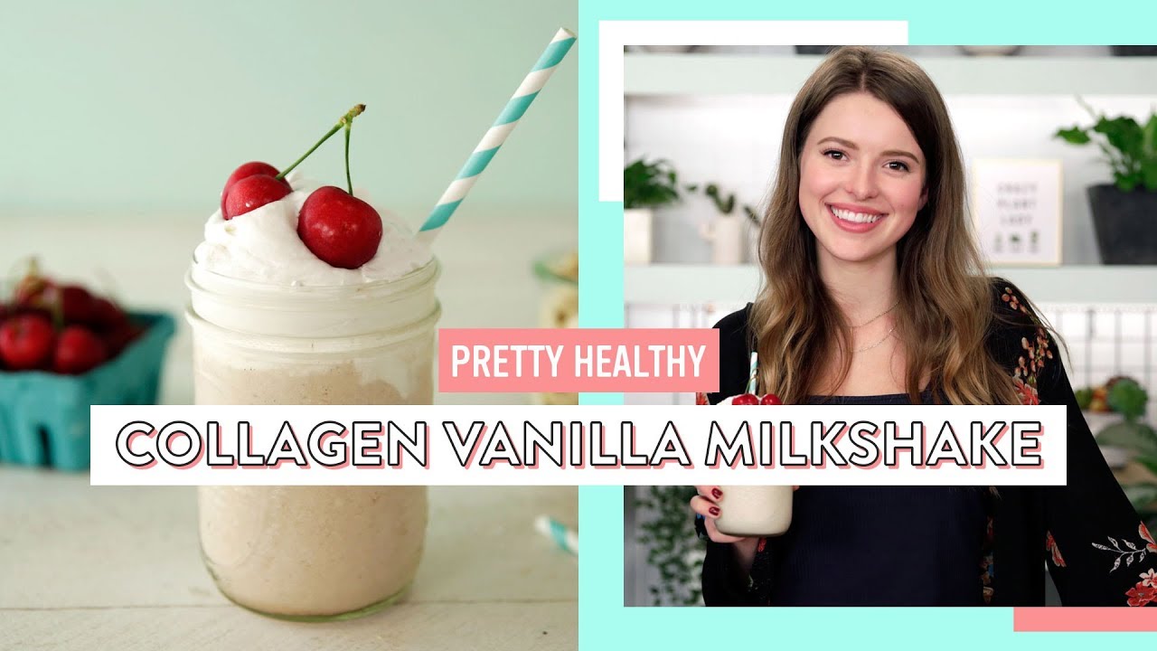 Collagen Vanilla Milkshake | Pretty Healthy