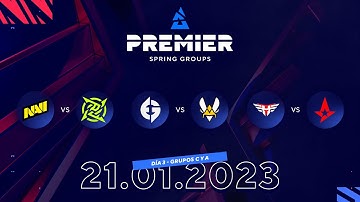 Día 3: NaVi vs. NIP, EG vs. Vitality, Heroic vs. Astralis | BLAST Premier Spring Groups 2023