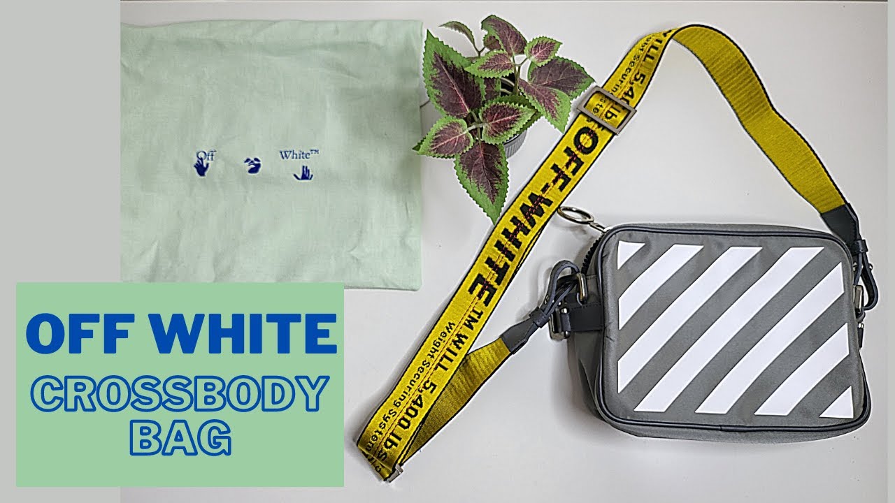 OFF WHITE CROSSBODY BAG UNBOXING 