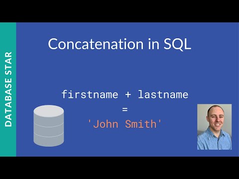 Vídeo: Com puc concatenar a Oracle SQL?