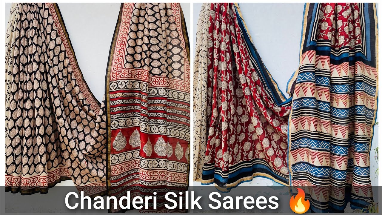 Pure Chandheri Silk Sarees | Chandheri Silk Sarees | Cod Available 👍 