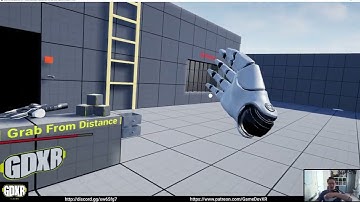 GDXR VR Template - Heads up Display and Options
