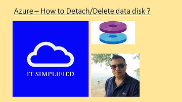 Azure - How to Detach/Delete Data Disk ?