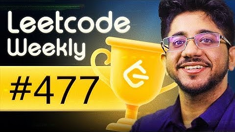 Solving Live LeetCode Weekly 477 + Biweekly 170 | QnA at the end on Anything!