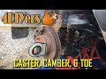 What is Caster, Camber, and Toe Angles - Beginner's Guide