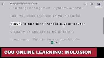 Immersive Reader Demo OL