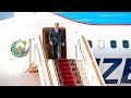 Президент Республики Узбекистан Шавкат Мирзиёев прибыл в Российскую Федерацию с рабочим визитом