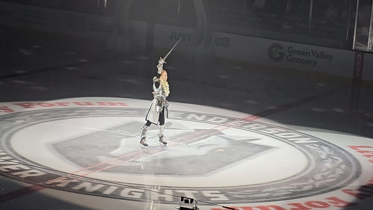 Henderson Silver Knights vs San Diego Gulls at Lee's Family Forum -  Island Knight.