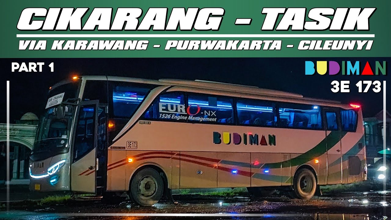 BUDIMAN (CIKARANG - TASIK) || Pelari Malam Melukis Jalur Lintas Selatan!!! || Part 1