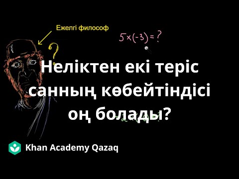 Бейне: Неліктен теріс және теріс оң?