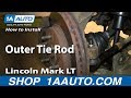 How To Replace Outer Tie Rod 2004-08 Ford F150