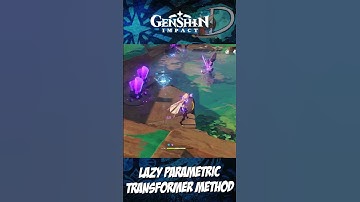 GENSHIN QUICK TIP - Parametric Transformer - Darcblade Shorts