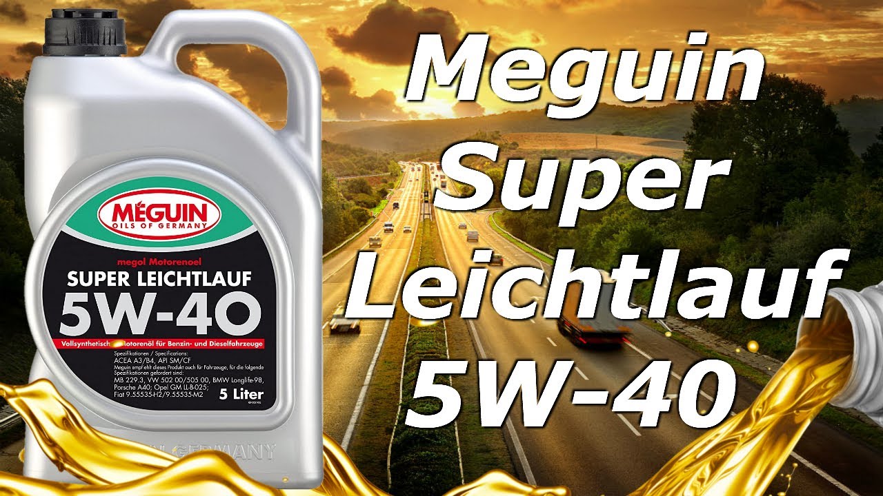 El 👑 [BBB]💪 - Aceite Sintético  Super Leichtlauf 5W-40 - YouTube