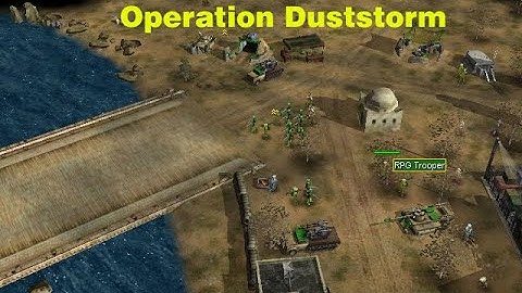 Command & Conquer General Custom Mission - Operation Duststrom