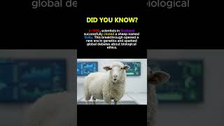 The World’s First Genetic Clone #Dolly #History #Science