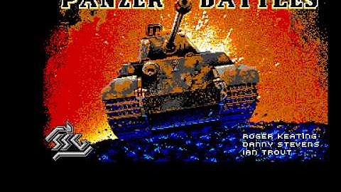 AMIGA Panzer Battles v1.2 AMIGA OCS 1991 SSG Cracked By SkidRow Disk 1 of 2 adf zip