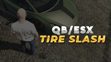 QB/ESX TIRESLASH SCRIPT *FREE* | FiveM Roleplay Scripts | FiveM Tutorial 2024 | MJ DEVELOPMENT