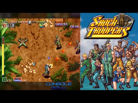 Shock Troopers (MAME) - прохождение игры