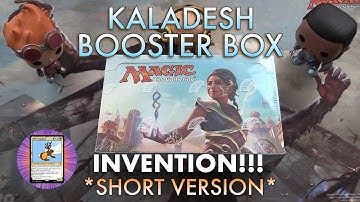 MTG Unpacked - Kaladesh Booster Box *Part 1* SHORT VERSION * INVENTION!