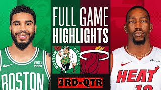Miami Heat vs. Boston Celtics Game 2 Highlights 3rd-QTR | April 24 | 2024 NBA Playoffs