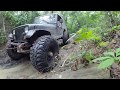 trail ride in the jeep yj