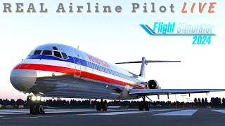 Back in the MAD DOG | Leonardo MD80 | Real Airline Pilot | KDFW-KMSY | #msfs2024 #msfs
