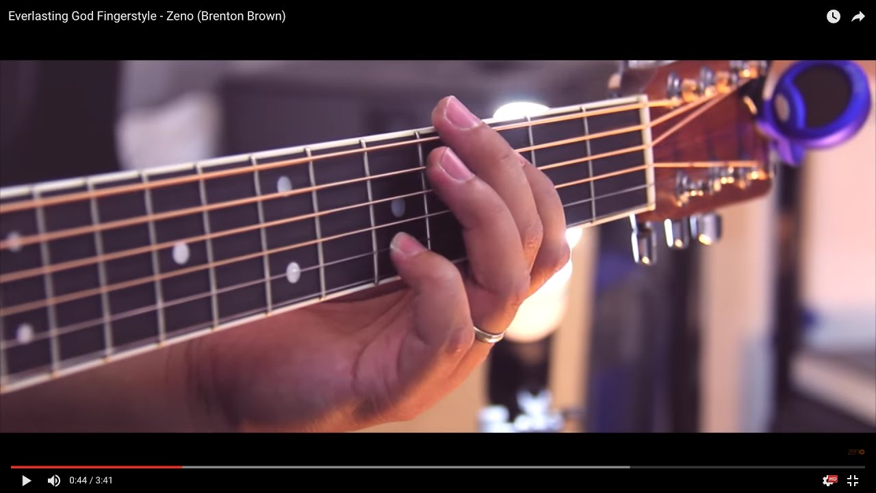 Everlasting God Fingerstyle - Zeno (Brenton Brown)