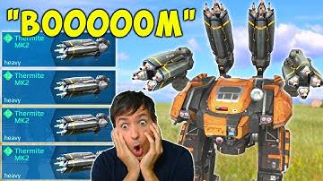 BOOOM! Hard Hitter Mk2 Thermite Behemoth War Robots Gameplay WR